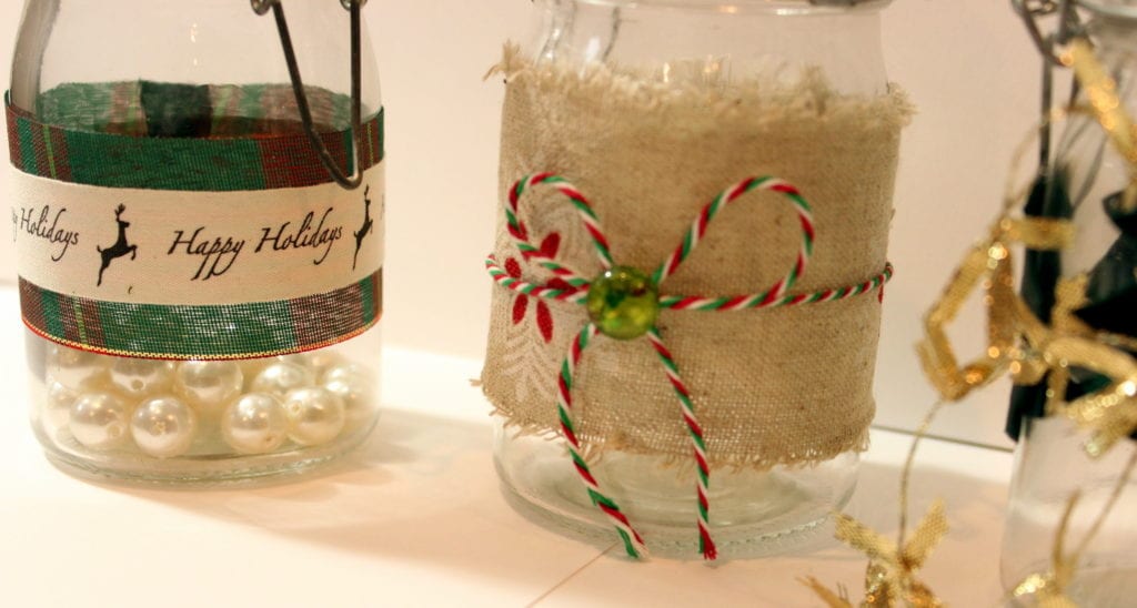 Simple Holiday Decor: Jars - Online Ribbon - May Arts Ribbon