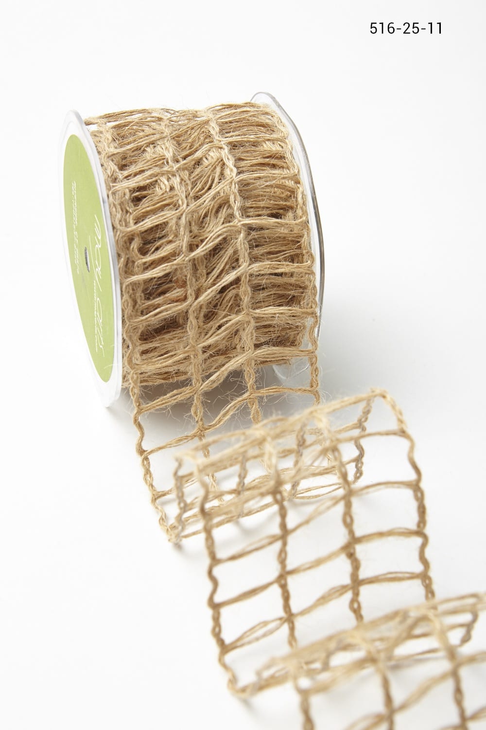 1.5 Open Weave Jute Netting Wired Ribbon, 10 Yards - Kelea's Florals