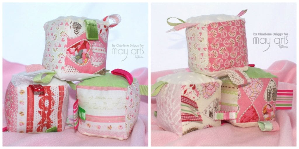 Soft Blocks with Ribbon Tags