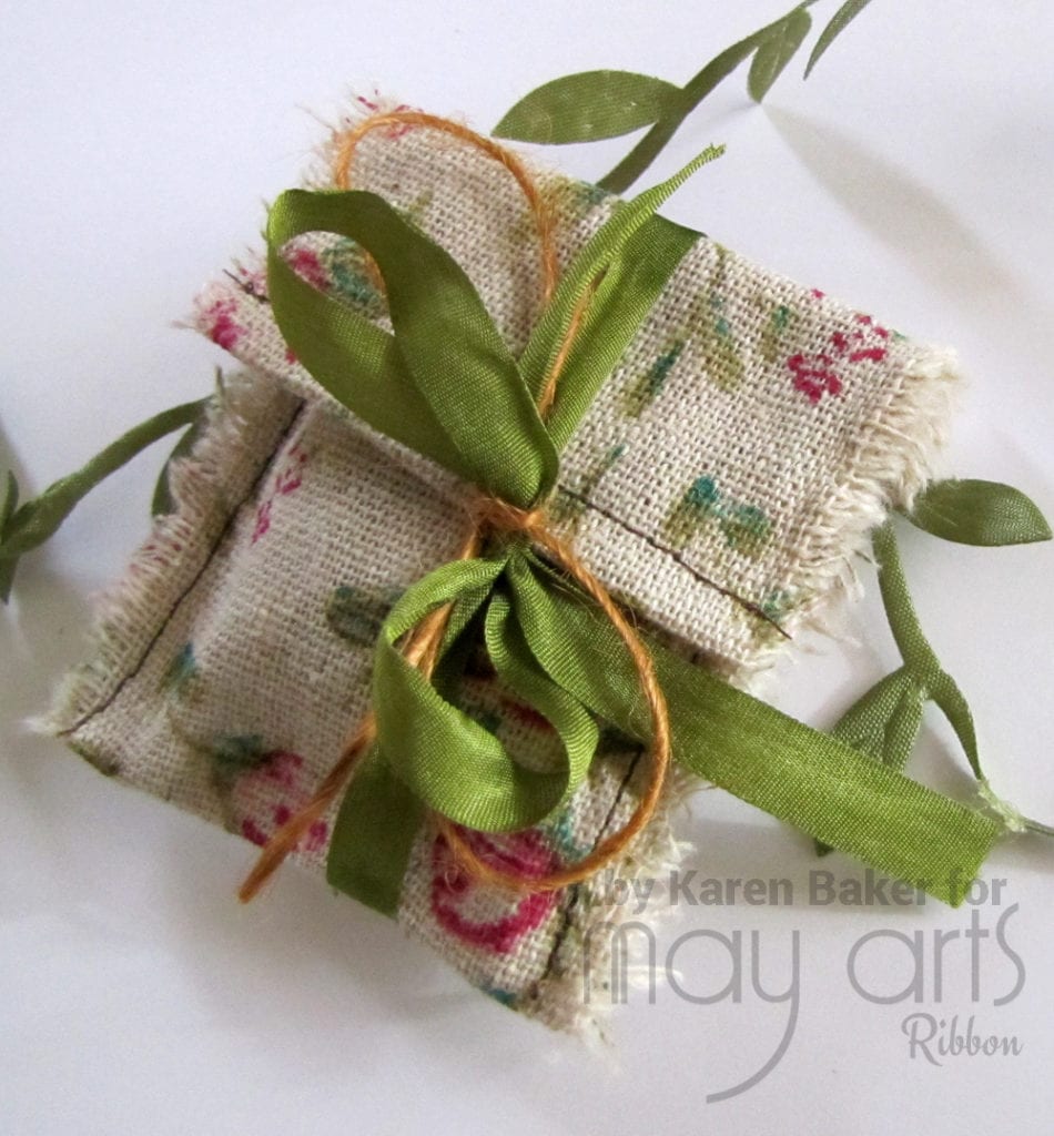 Cotton Vintage Printed Mini Gift Bags