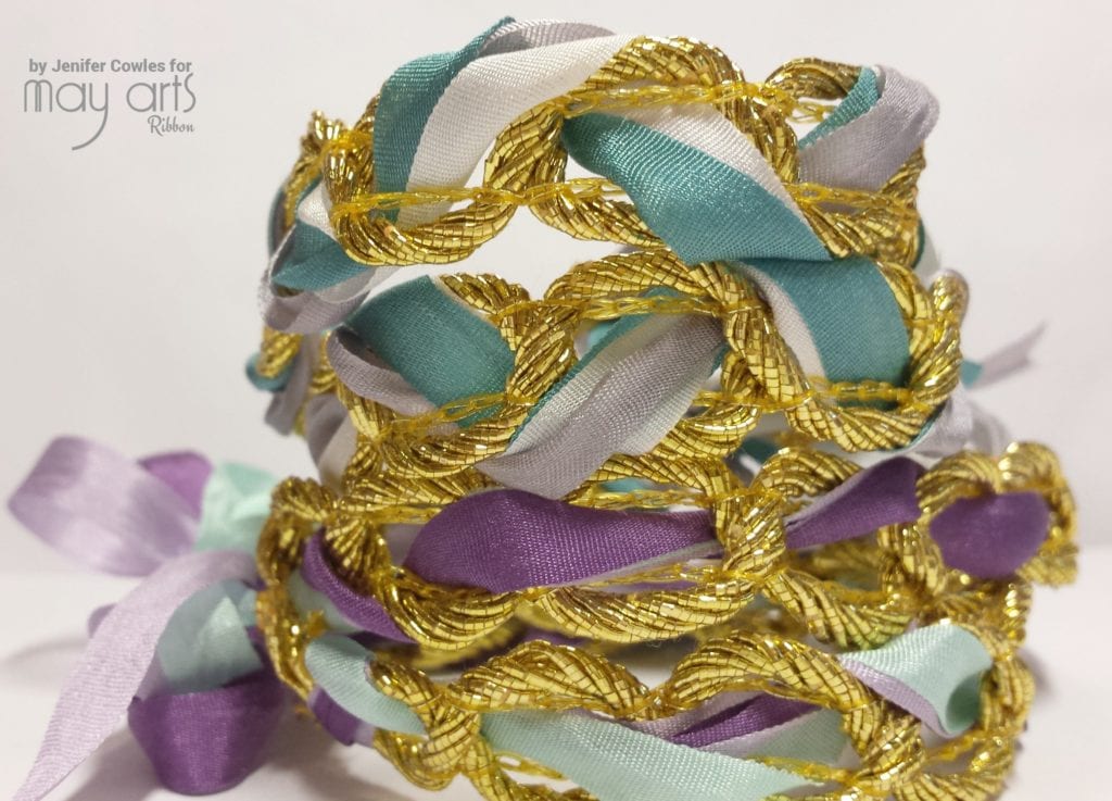 Easy Silk Chain Bracelets