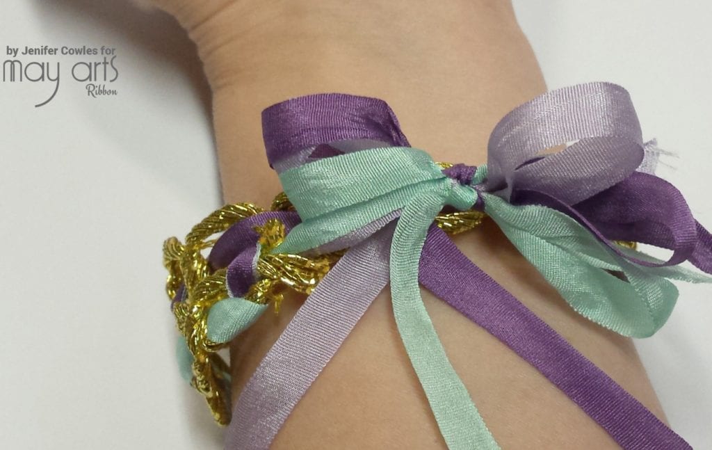 Easy Silk Chain Bracelets