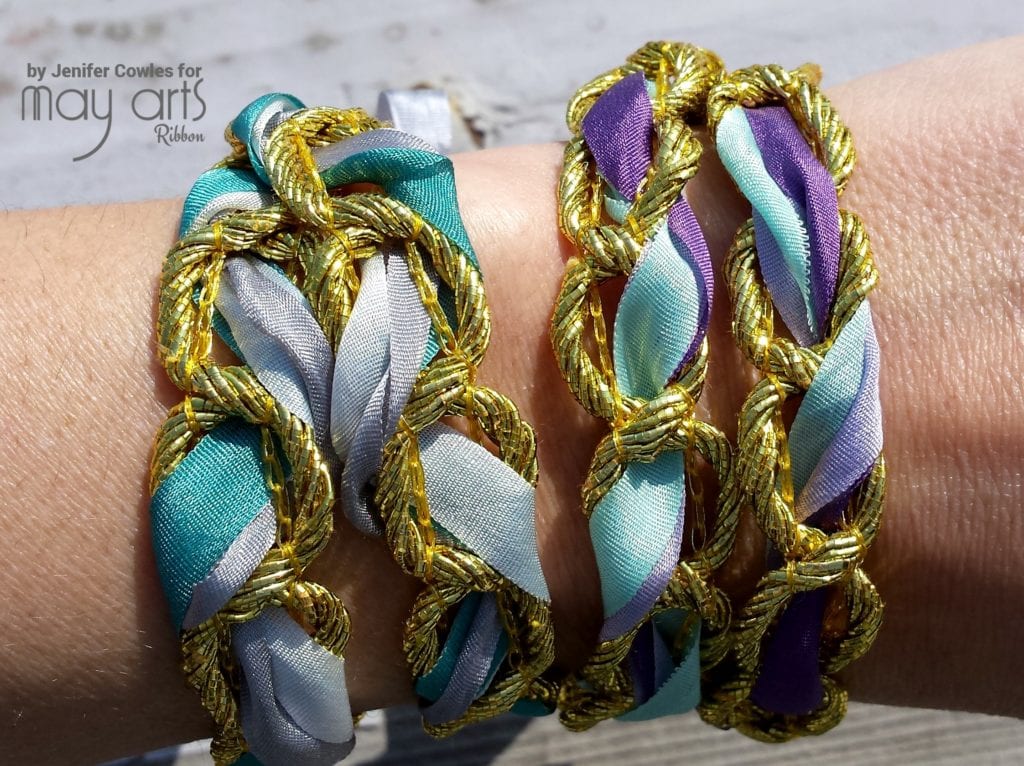 Easy Silk Chain Bracelets