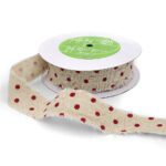 536-15-14 natural/red dots