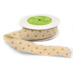 536-15-28 natural/orange dots