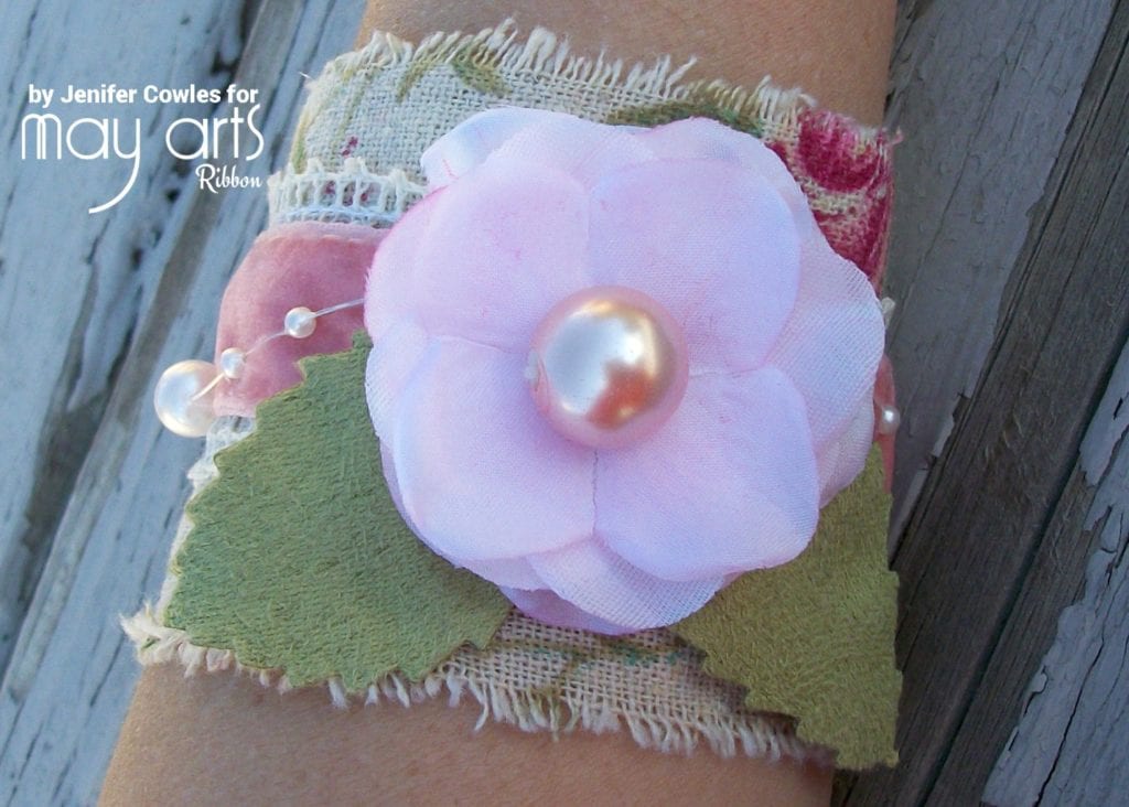 Make a Ribbon Cuff Bracelet