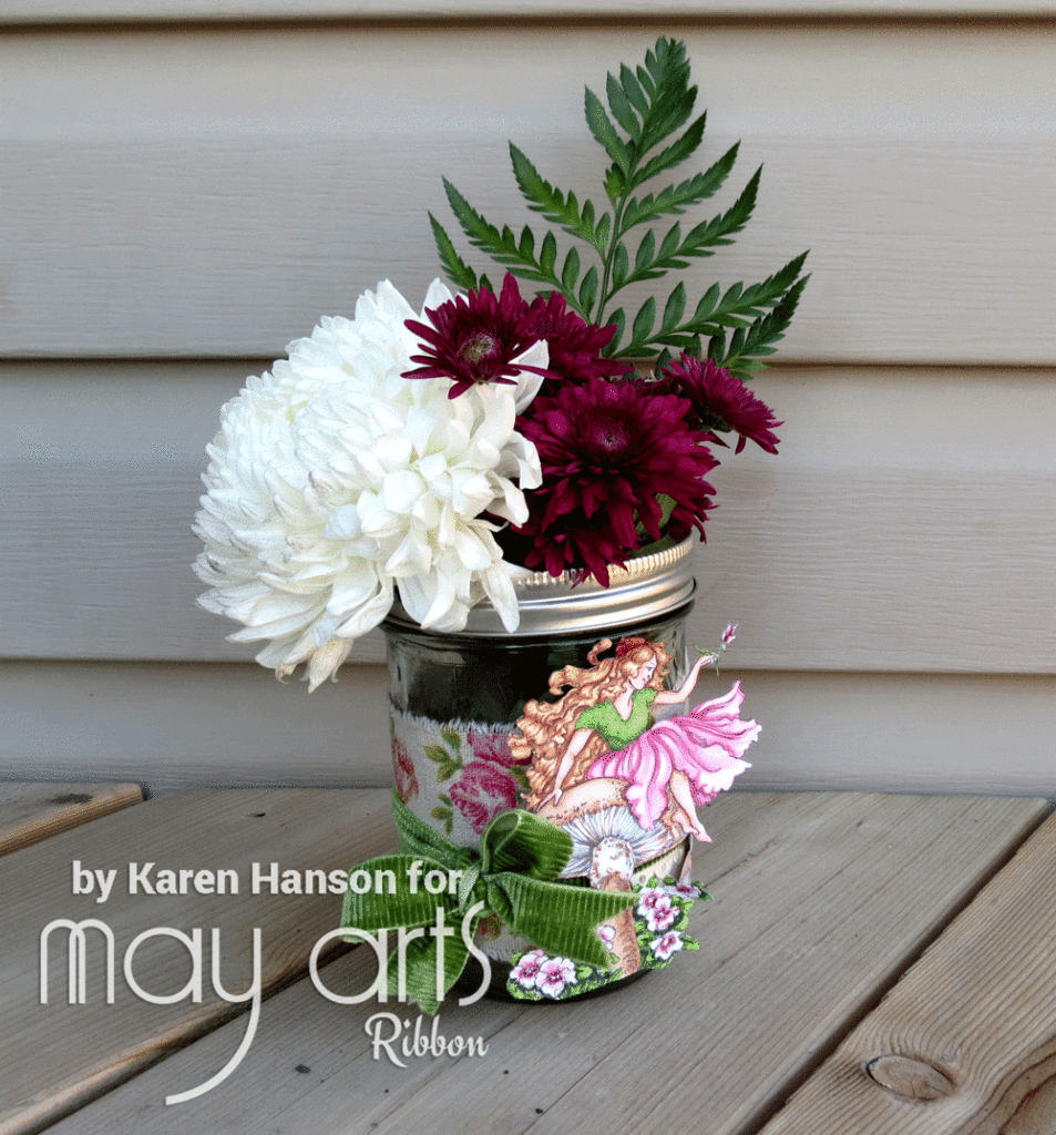 Altered Jar: Flower Vase