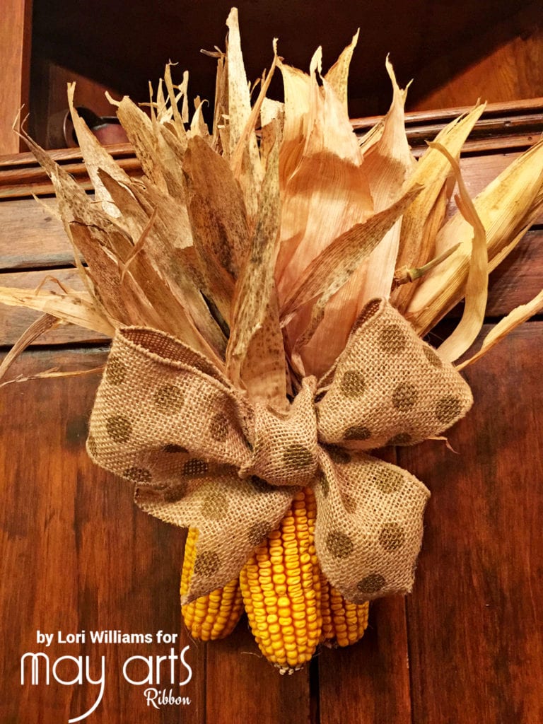 Fall Door Decor - Harvest Corn