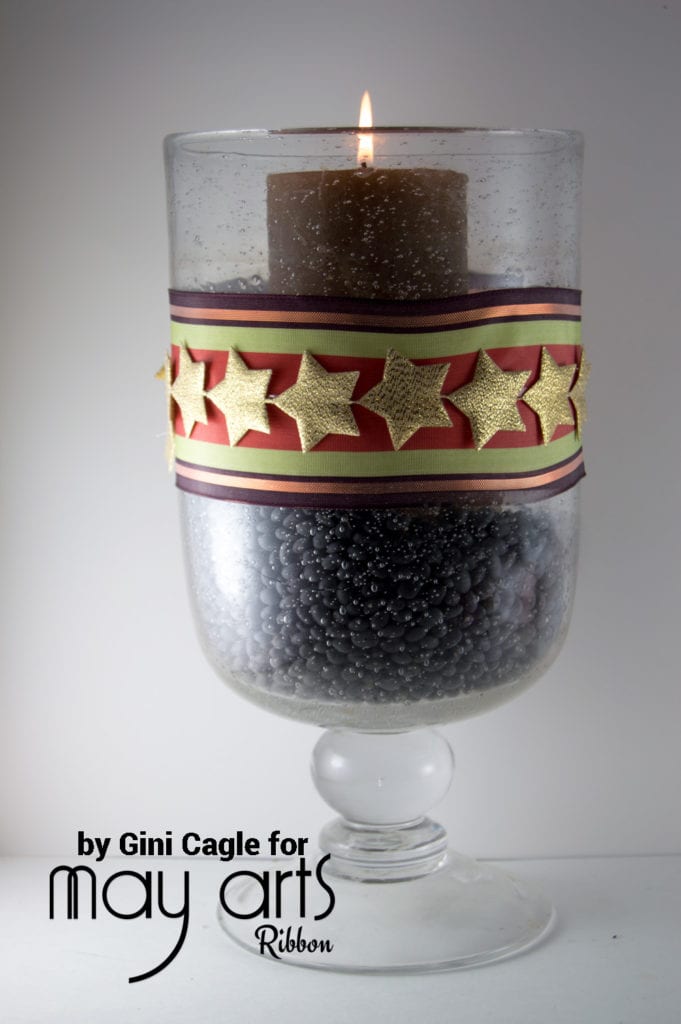 Holiday Decor: Pedestal Candle