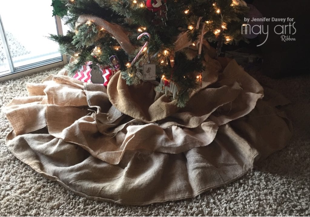 Burlap Tree Skirt