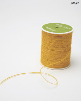 yellow burlap string jute cord