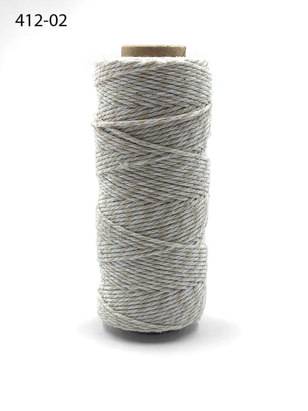 The Ribbon People White and Metallic Gold Baker's Craft Twine .05 x 220  yards 