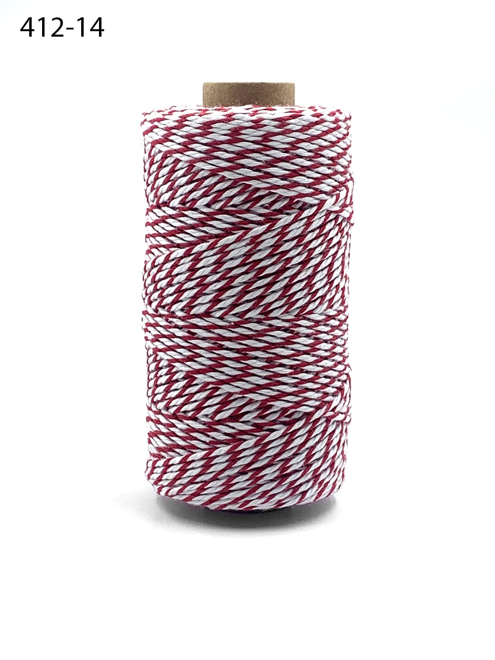 Baker's Mark Brown and White Variegated Polyester Cotton Blend Baker's  Twine 2 lb. Cone