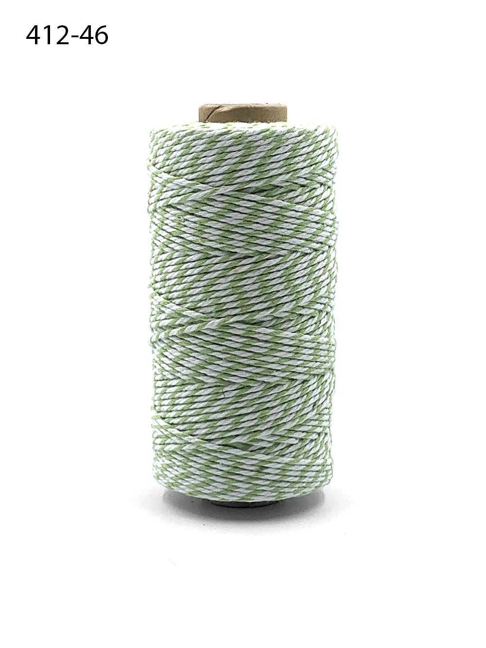 Wraps Aqua Blue and White Baker's Twine, 240 yds