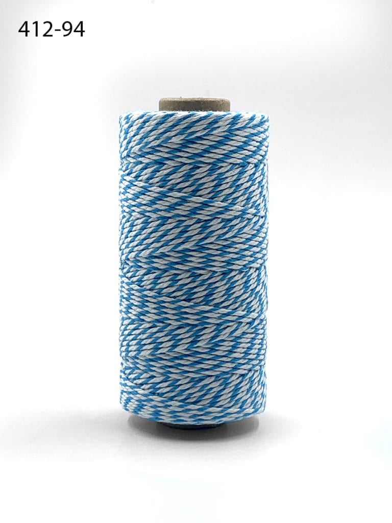Bakers Twine Spago In Cotone 100% Per Confezioni Regalo E Fai Da Te – 4 Rotoli Da 10 M Ciascuno (40 M Totali), 2 Strati, Biodegradabile