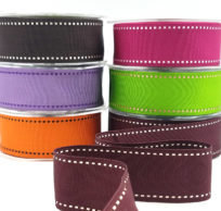 Stitches Grosgrain Ribbons