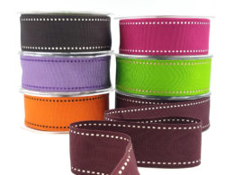 Stitches Grosgrain Ribbons