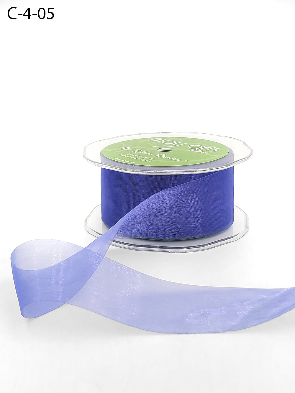 Thin Edge Organza Ribbon - 1.5 Wide Online Ribbon - May Arts