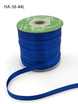 royal blue cobalt blue double face satin ribbon