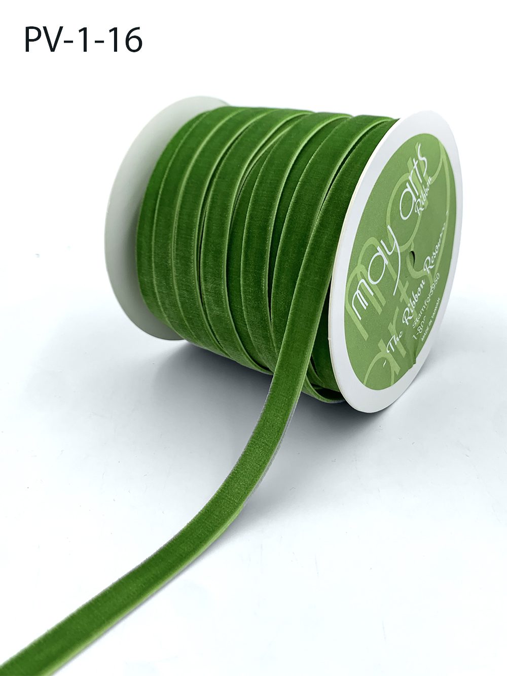 Classic Velvet Ribbon - 3/8" Online Ribbon - May Arts Ribbon