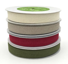 twill cotton ribbons