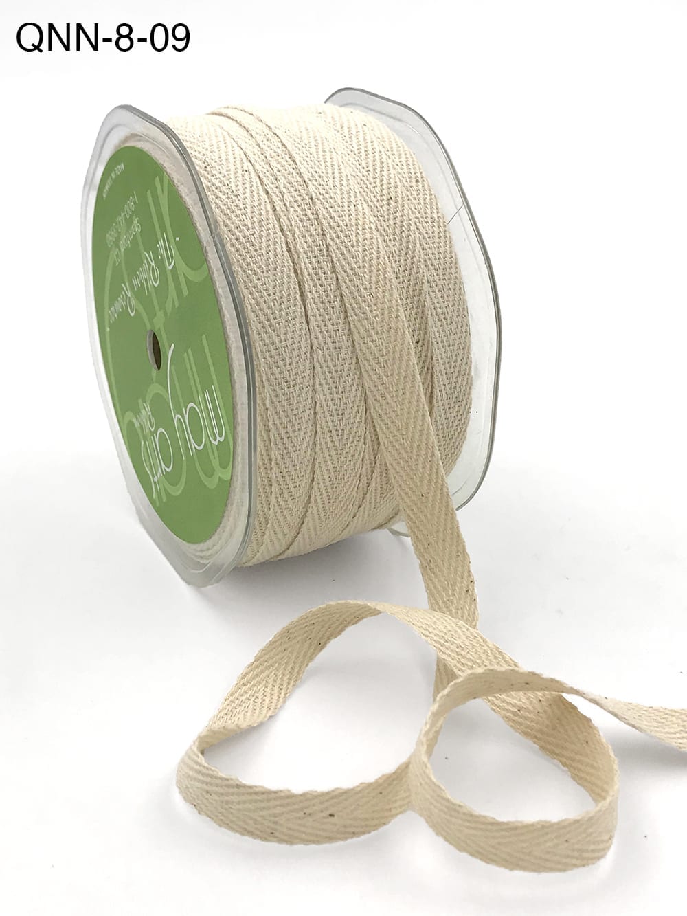 Flax & Twine Cotton Twill Tape 3/8 Inch - The Websters