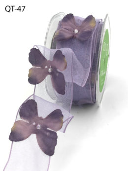 Organza Butterfly Wired Ribbon - 1.5 Online Ribbon - May Arts