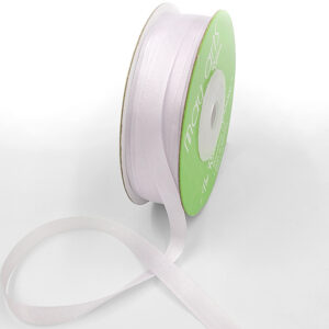 100% Hand-Dyed 1/4 Inch Silk Ribbon with Woven Edge - SK-4-05 - PALE LAVENDER (NEW)