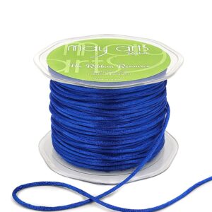 1/8 Inch Satin String Cord Ribbon - SY44 - ROYAL BLUE