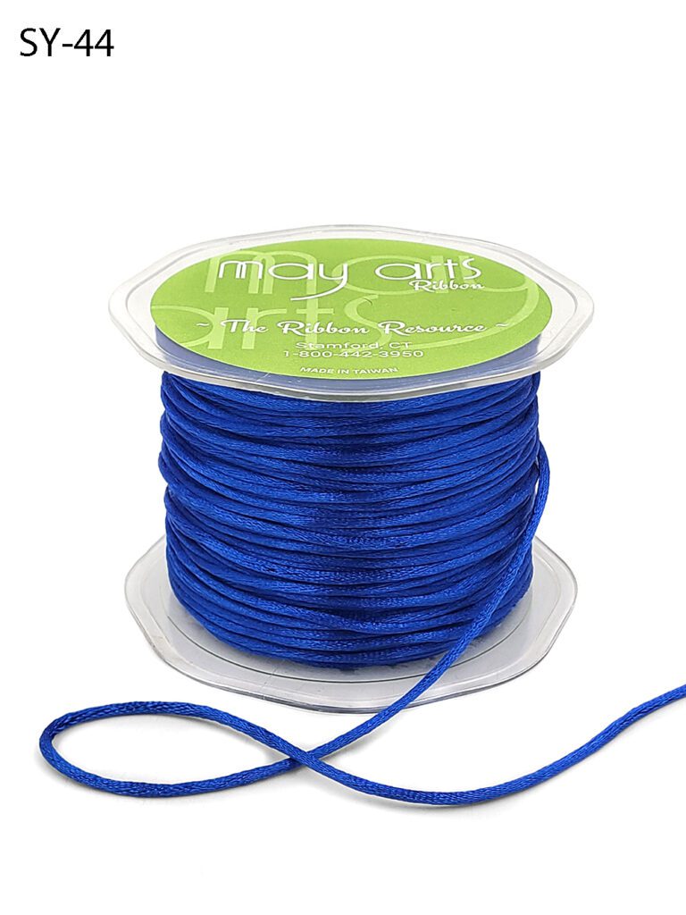 1/8 Inch Rat Tail Satin String Cord Ribbon
