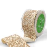 413-2-33 brown map print