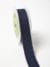 541 1″x10y  Navy/Natural Solid With Color Edge Ribbon