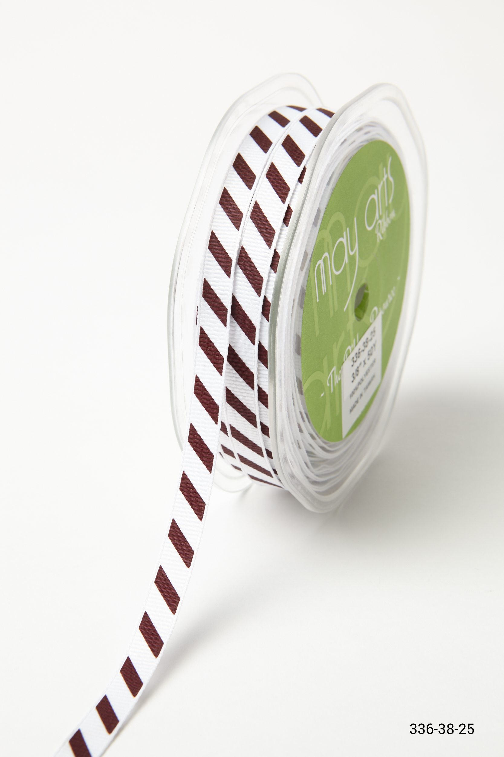 Classic Striped Grosgrain Ribbon - 3/8 Online Ribbon - May Arts