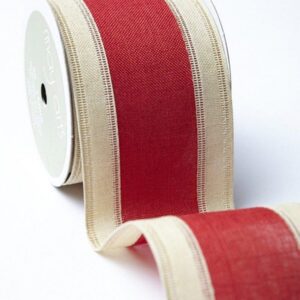 2.5” 530H-25-14 RED/IVORY CENTER BAND