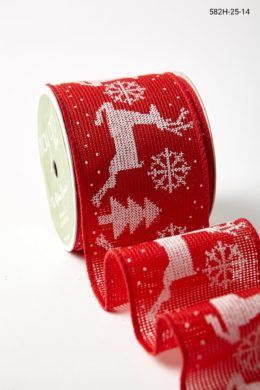 Christmas Ribbon - 5 Yard Online Ribbon Rolls - May Arts Ribbon