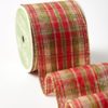 583H 2.5″ x 15 ft RED/GREEN/GOLD PLAID