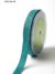 FNS 5/8″ x 30 Teal w/ Red Stitch Twill Ribbon w/ Red Stitched Edge Ribbon