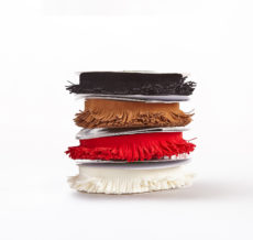 Better than washi tape adhesive suede fringe ribbon