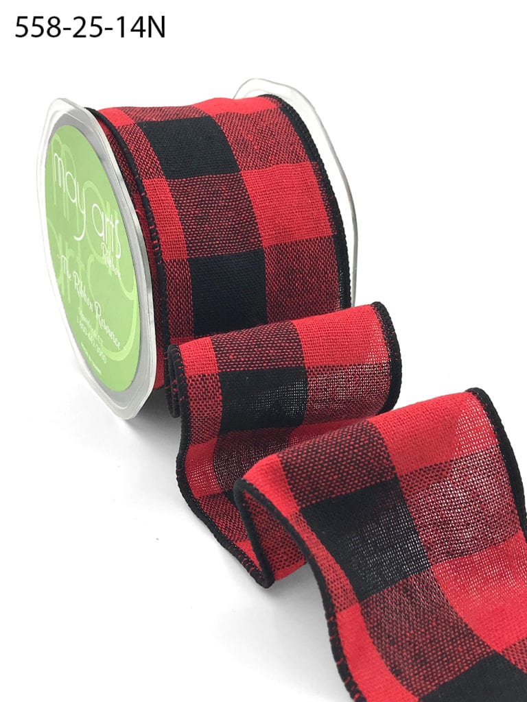 Buffalo Check Ribbon - 2.5