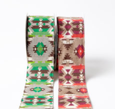 2.5 Inch Southwestern Graphic Pattern Ribbon