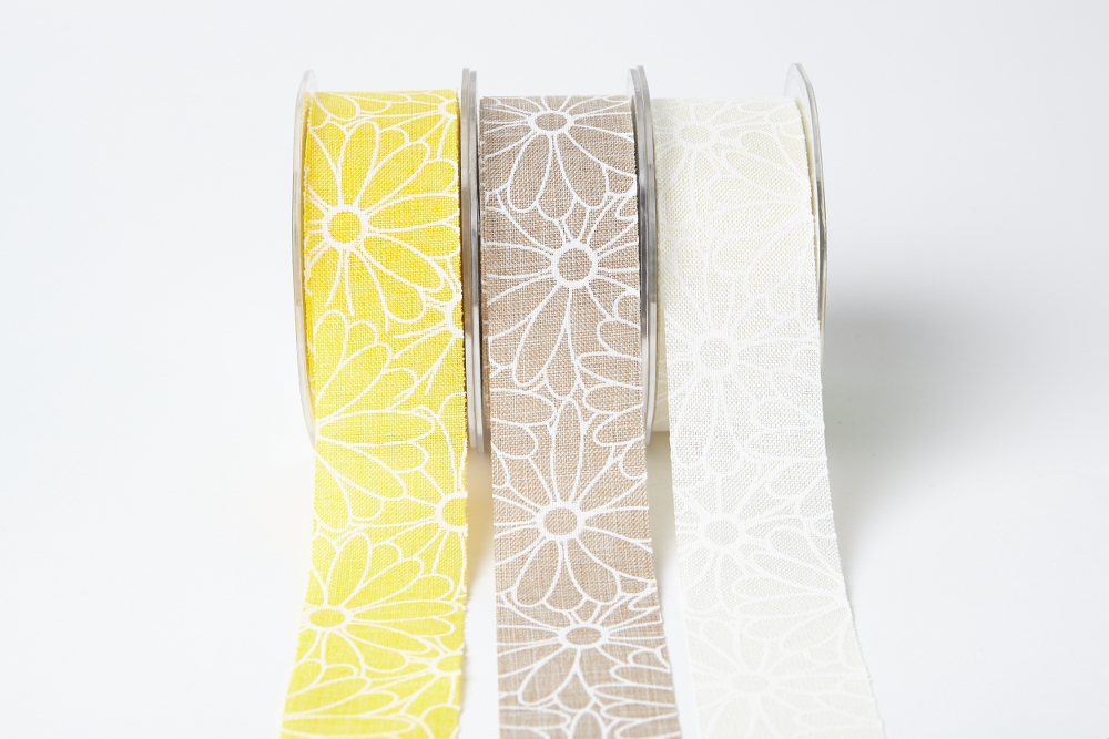 flower print ribbon