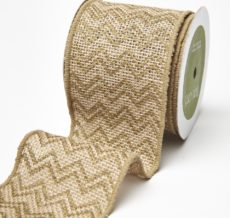 Variation #0 of 3 Inch Printed Burlap Ribbon