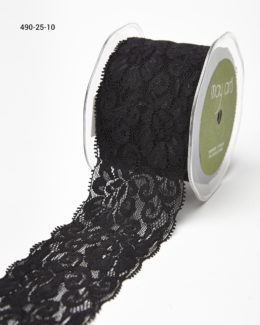 Variation #0 of 2.5 Inch Elastic Lace Ribbon