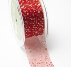 Variation #156005 of 1.5 Inch Sheer Ribbon With Glitter Dots