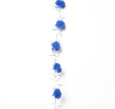 Variation #155988 of 3/8 Inch Pom Pom with Metallic Fringe