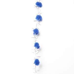 Variation #155988 of 3/8 Inch Pom Pom with Metallic Fringe