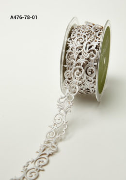 Variation #0 of 7/8 Inch Adhesive Fleur-de-lis Scroll Design