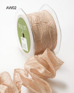 Variation #148613 of 2 Inch Solid Crushed Wired Ribbon