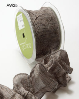 Variation #148621 of 2 Inch Solid Crushed Wired Ribbon