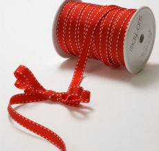 Variation #148668 of 3/8 Inch Grosgrain Stitched Edge Ribbon